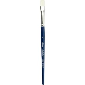 Silver Brush Limited 1902S20 Bristlon Bright Brush for Acrylic and Oil Painting, Size 20, Short Handle