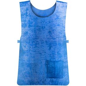 CeFurisy Cooling Ice Vest for Men Women Evaporative Shirt Vest Heatstroke Prevention for MS Hot Weather Motorcycle Working in The Heat, Blue, Average code