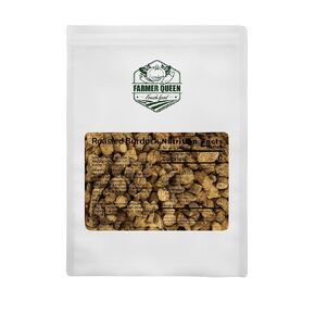 (8oz) Farmer Queen Roasted Jerusalem Artichoke Helianthus Tuberosus Rich Inulin Polyphenol Dietary Fibe 볶은 돼지감자