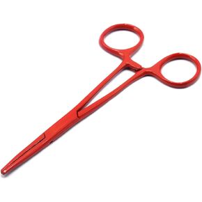 AAProTools 10 Assorted Rainbow (Multiple) Colors Mosquito Locking Hemostat Forceps Straight 5" Ideal for All Types of Hobby and First Aid Kit