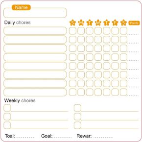 Magnetic Chore Chart, Dry Erase Behavior Chart, Chore Board, Magnetic Chore Chart for Refrigerator, Dry Erase Chore Chart Magnetic (QX151) in Kuwait