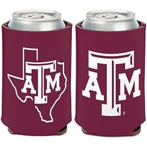 WinCraft NCAA Texas A&M University Aggies 1 Pack 12 oz. 2-Sided Can Cooler in Saudi Arabia