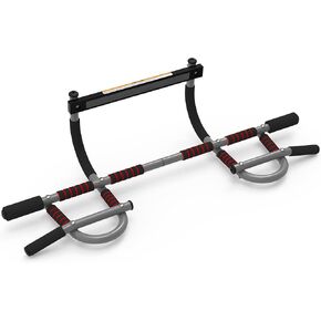 شريط سحب من leikefitness لإطار الباب قابل للتعديل ومحمول للجزء العلوي من الجسم للياقة البدنية للصالات الرياضية المنزلية (AB7010) in Kuwait