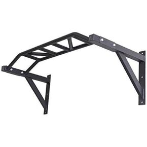 Gronk Fitness Wall Mounted Pull Up Bar | Chin Up Bar | Multi Grip Pull Up Station | Perfect for Commercial and Garage Gym