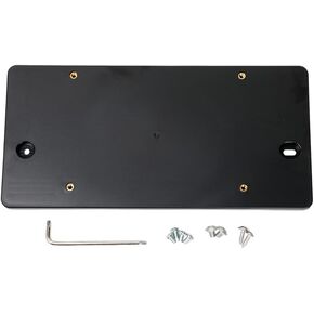 HY-SPEED Rear Bumper License Plate Bracket Compatible with A3 (e-Tron & Quattro & Sportback e-tron) RS3 S3 2014 15 16 17 18 19 20 21 22 2023, Tailgate Trunk Lid License License Tag Mounting Kit