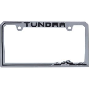 CHROMA 042610 Tundra Metal License Plate Frame compatable with Toyota