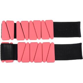 M METERXITY Wrist & Ankle Weights - 2Lbs Adjustable Silicone Bracelet Wrist Weights for Men Women, Apply to Yoga, Pilates, Aerobics