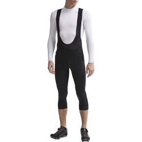 Craft Sportswear Men's Essence Bib Knickers, Padded Cycling Bib Shorts with C3 Infinity Pad