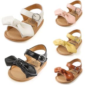 CIORMECK Baby Boys Girls Sandals Comfort Summer Wedding Dress Flats Shoes Outdoor lnfant Newborn Crib Shoes Toddler Prewalkers First Walkers