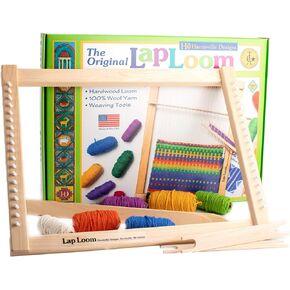 Harrisville Designs Lap Loom Kit, Hand Weaving for Kids and Adults (Style A)