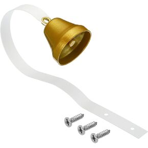 PATIKIL Dog Doorbell, Fixed Metal Dog Bells for Training Dog to Ring to go Outside, Wall Mounted Dog Door Bell Traditional Doorbell Shop Doorbell