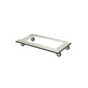 Focus Foodservice FTDPC5B Replacement Caster for Aluminum Truck Dollies, Casters with Brakes, 5" Polyurethane Wheels