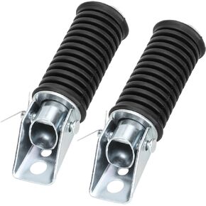 YOXUFA Mini Bike Foot Pegs Foot rest Pedal for Predator 212cc 196cc 6.5hp Baja Warrior Massimo Trailmaster Champion CT70 Kz650 XL600R cmx250 Falcon 200 Motorsports Parts 2 Pack