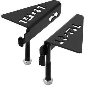 JL Front Foot Pegs Door Footrest Pegs Foot Rest Pedal With 1941 Style For 2007-2020 Wrangler JK JKU JL JLU