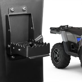 KEMIMOTO ATV Passenger Foot Rest, Heavy Duty ATV Foot Rest for Rear Passenger Comfortable Foot pegs 4 Wheel Universal Foldable Footrest Compatible with Polaris Sportsman Scrambler Foreman Fourtrax