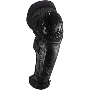 Leatt Knee&Shin Guard 3DF Hybrid EXT, Color: White/Black, Size: XXL (5019400742)