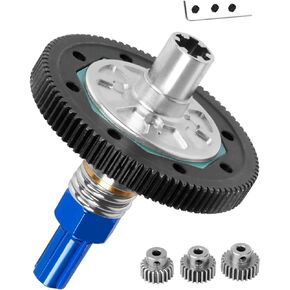 RCMYou 91T Spur Gear Slipper Clutch & 21T 23T 25T Pinions Gear ترقية جزء لـ 1/10 Arrma Granite 4X4 550، Senton 4X4 550، 1/8 Typhon 4X4 550، أحمر