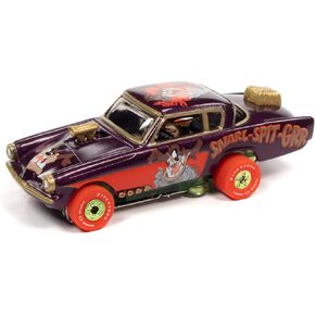 Auto World Thunderjet R33 Looney Tunes Tasmanian Devil - 1953 Studebaker Funny Car HO Scale Slot Car