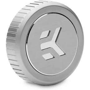 EKWB EK-Quantum Torque Plug Fitting w/Badge, Satin Titanium