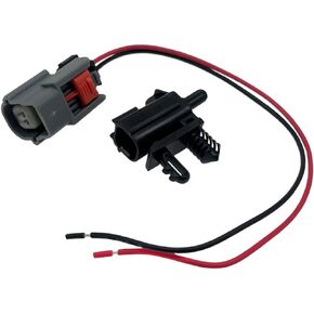 YCUPONE A/C Ambient Air Temperature Sensor & Connector Pigtal Harness AU5T12A647AC Compatible with Fusion EcoSport Edge Escape Explorer MKX MKZ Nautilus Navigator