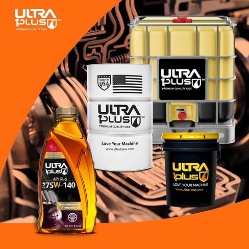 Ultra1Plus SAE 75W-140 Synthetic Gear Oil, API GL-5-3 QTS in Saudi Arabia