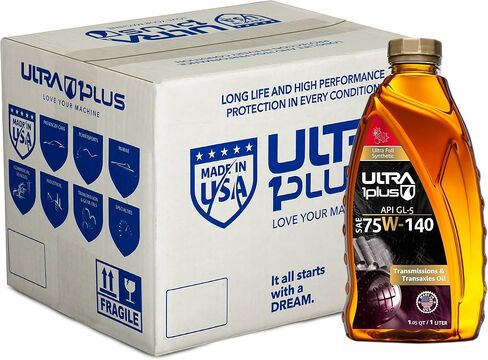 Ultra1Plus SAE 75W-140 Synthetic Gear Oil, API GL-5-3 QTS in Saudi Arabia