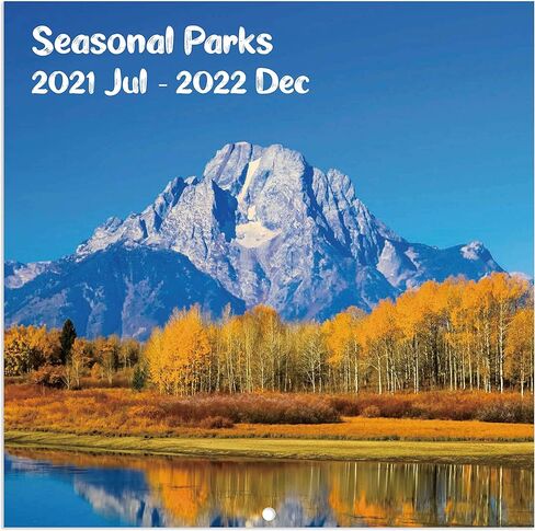 تقويم حائط 2021-2022 - 2021-2022 تقويم حائط مربع شهري بورق سميك، يوليو 2021 - ديسمبر 2022، 12 بوصة × 24 بوصة (مفتوح)، كتل غير مسطرة - حدائق موسمية in Kuwait