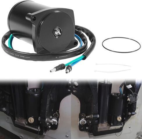 محرك الإمالة والتشذيب الخاص بك 430-22011 متوافق مع جميع موديلات ميركوري مارين 828708، 828708T، 878265A1، 878265A4، 8M0031551، T1082M، 67-2802، 4-1254، P220N، 6250، 10826N in Kuwait