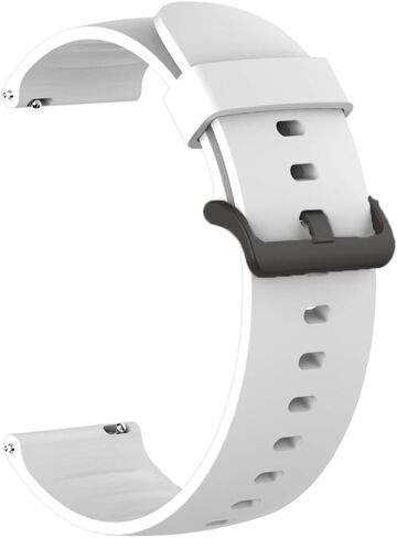 متوافق مع Garmin Venu 3 Bands، Lamshaw 22 مم استبدال السيليكون سريع الفك مع إبزيم من الفولاذ المقاوم للصدأ متوافق مع Garmin Venu 3/Venu 2/Forerunner 255/Forerunner 255 Music/Forerunner 265/Forerunner 745/vivoactiv in Kuwait
