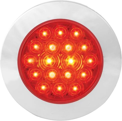 GG Grand General 75872 أحمر/أحمر 4 بوصة أسطول 18 حامل شفة LED مع إطار، 3 شقوق in Kuwait