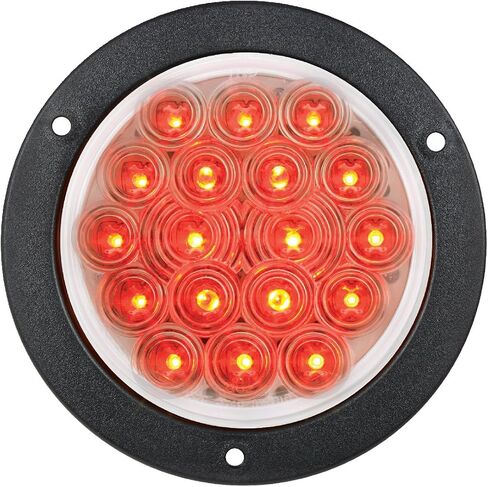 GG Grand General 75872 أحمر/أحمر 4 بوصة أسطول 18 حامل شفة LED مع إطار، 3 شقوق in Kuwait