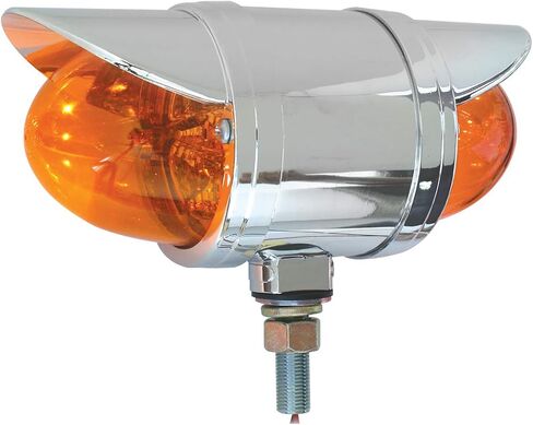 GG Grand General 77937 Amber/Red w/Clear Lens LED Light Spyder Rim with Visor, 2 Func in Saudi Arabia