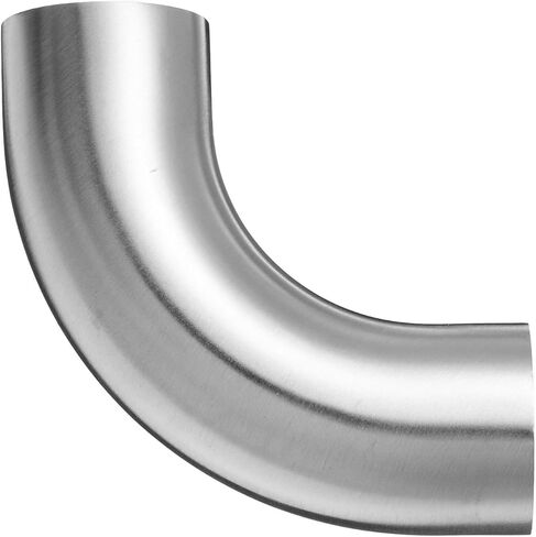 ديكسون B2S-G150P تركيبات صحية من الفولاذ المقاوم للصدأ 304، كوع لحام طويل مصقول 90 درجة مع ظل، أنبوب 1-1/2 بوصة OD in Kuwait