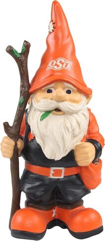 FOCO Oklahoma State Cowboys OSU Holding Stick Gnome 10 Inch, Multicolor in Saudi Arabia