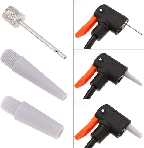 Tobefore Bike Floor Pump, Portable Bicycle Foot Pump with Presta and Schrader Valve, External Pressure Gauge, Mini Bike Pump for Mountain & Road Bike Balls in Saudi Arabia