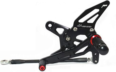 مجموعات خلفية خلفية Footpegs CNC قابلة للتعديل متوافقة مع Kawasaki ZX6R 2007-2008 in Saudi Arabia
