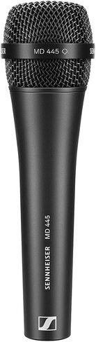 Sennheiser Pro Audio Vocal Dynamic Microphone (MD 445),Black in Saudi Arabia