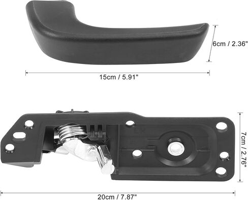 X AUTOHAUX Front Left Side Car Interior Door Handle for Chevy Silverado 1500 2500 3500 for GMC Sierra 1500 2500 3500 2007-2013 20833606 20871488 in Saudi Arabia