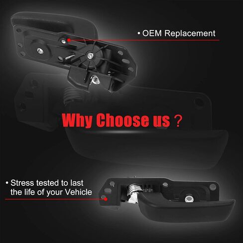 X AUTOHAUX Front Left Side Car Interior Door Handle for Chevy Silverado 1500 2500 3500 for GMC Sierra 1500 2500 3500 2007-2013 20833606 20871488 in Saudi Arabia