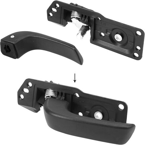 X AUTOHAUX Front Left Side Car Interior Door Handle for Chevy Silverado 1500 2500 3500 for GMC Sierra 1500 2500 3500 2007-2013 20833606 20871488 in Saudi Arabia