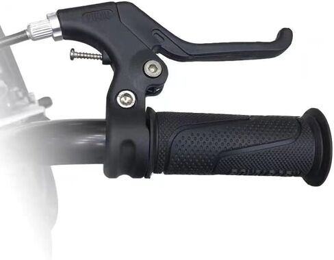 PINGTANYOUYU 2 قطعة عتلات فرامل الدراجة من سبائك الألومنيوم العالمية مقبض فرامل الدراجة فرامل يد متينة مقابض مريحة للدراجة القابلة للطي، دراجة الطريق، دراجة جبلية (أسود) in Kuwait