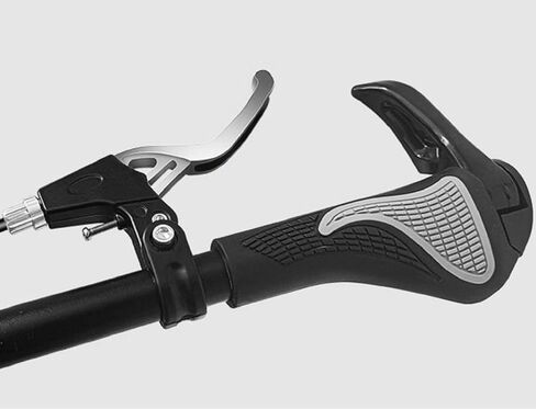 PINGTANYOUYU 2 قطعة عتلات فرامل الدراجة من سبائك الألومنيوم العالمية مقبض فرامل الدراجة فرامل يد متينة مقابض مريحة للدراجة القابلة للطي، دراجة الطريق، دراجة جبلية (أسود) in Kuwait