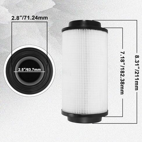 فلتر هواء RUHUO 7082101 7080595 فلتر مدخل هواء متوافق مع Sportsman 335 450 500 550 570 700 800 850 1000 متوافق مع Scrambler XP850 XP1000، يستبدل 1253144 5811633 in Kuwait