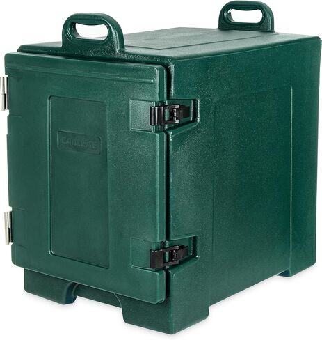 Carlisle FoodService Products Cateraide Insulated Front Loading Food Pan Carrier Double Carrier with Casters and Handles for Catering, Events, And Restaurants, Plastic, 10 Full Pans, Black in Saudi Arabia