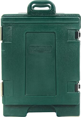 Carlisle FoodService Products Cateraide Insulated Front Loading Food Pan Carrier Double Carrier with Casters and Handles for Catering, Events, And Restaurants, Plastic, 10 Full Pans, Black in Saudi Arabia