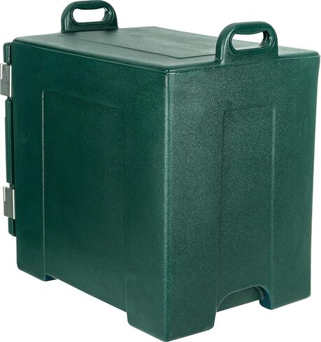 Carlisle FoodService Products Cateraide Insulated Front Loading Food Pan Carrier Double Carrier with Casters and Handles for Catering, Events, And Restaurants, Plastic, 10 Full Pans, Black in Saudi Arabia