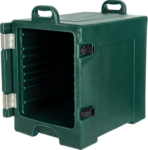 Carlisle FoodService Products Cateraide Insulated Front Loading Food Pan Carrier Double Carrier with Casters and Handles for Catering, Events, And Restaurants, Plastic, 10 Full Pans, Black in Saudi Arabia