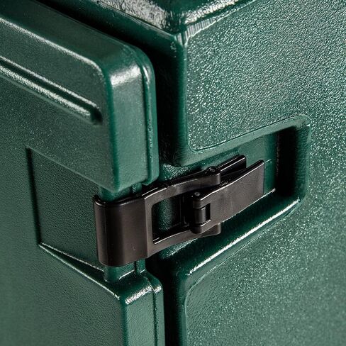 Carlisle FoodService Products Cateraide Insulated Front Loading Food Pan Carrier Double Carrier with Casters and Handles for Catering, Events, And Restaurants, Plastic, 10 Full Pans, Black in Saudi Arabia
