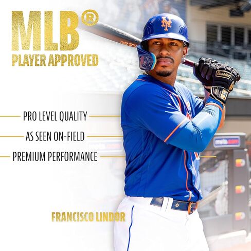 Franklin Sports MLB Batting Gloves - CFX Pro PRT Heavy Duty Protective Baseball + Softball Batting Gloves - Adult Padded Reinforced Leather Batting Gloves in Saudi Arabia