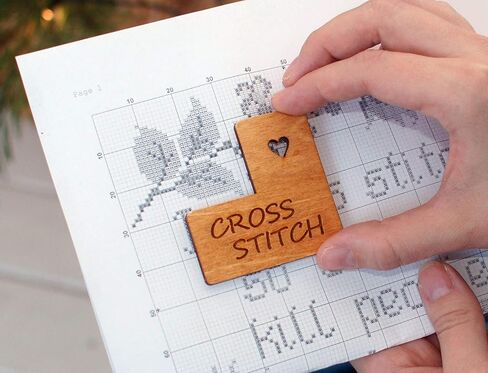 أداة تذكير الإبرة لمساعد نمط الغرز المتقاطعة 2 في 1 حافظة إبرة مغناطيسية لعلامة التطريز وحافظة نمط التطريز وحامل الرسم البياني وحامل إبرة لحامل نمط التطريز المغناطيسي in Kuwait